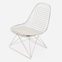 Vinyl: Classic White Low Rod Chrome Base