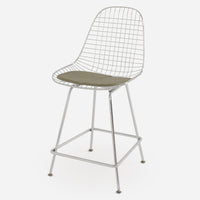 Vinyl: Classic Sage H Base Counter Stool