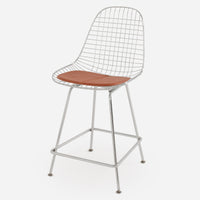 Vinyl: Classic Persimmon H Base Counter Stool