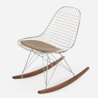 Vinyl: Classic Papyrus Walnut Rocker - Zinc Wire