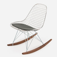 Vinyl: Classic Spruce Walnut Rocker - Zinc Wire