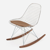 Vinyl: Classic Rodeo Walnut Rocker - Zinc Wire