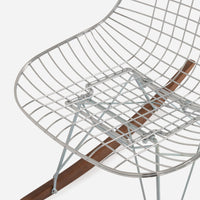 Walnut Rocker - Zinc Wire
