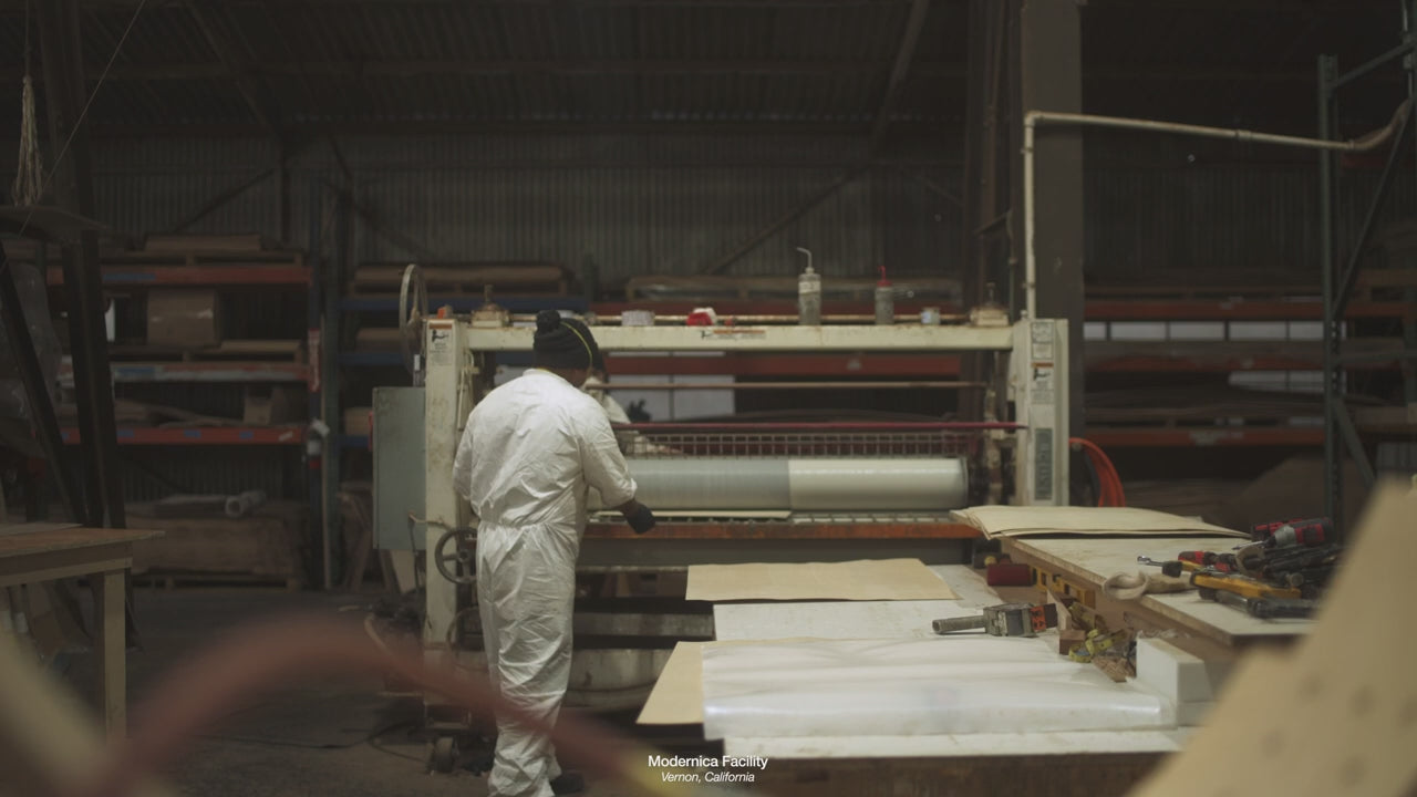Load video: Case Study® Fiberglass Demi Table
