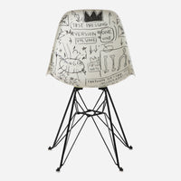 Case Study® Jean-Michel Basquiat Record Eiffel Side Chair