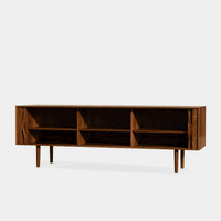 Solid Walnut Credenza
