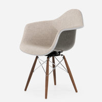 Case Study® Upholstered Dowel Swivel Armchair