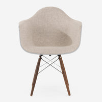 Case Study® Upholstered Dowel Swivel Armchair