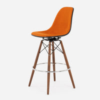 Case Study® Upholstered Dowel Swivel Side Bar Stool