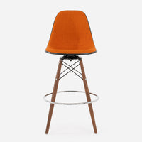 Case Study® Upholstered Dowel Swivel Side Bar Stool