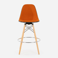 Case Study® Upholstered Dowel Swivel Side Bar Stool