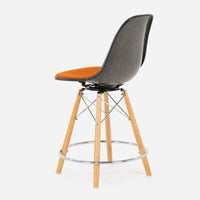 Case Study® Upholstered Dowel Swivel Side Counter Stool