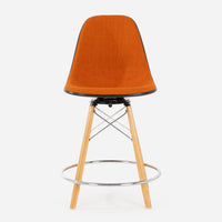 Case Study® Upholstered Dowel Swivel Side Counter Stool