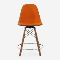 Case Study® Upholstered Dowel Swivel Side Counter Stool