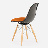 Case Study® Upholstered Dowel Swivel Side Chair