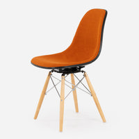 Case Study® Upholstered Dowel Swivel Side Chair