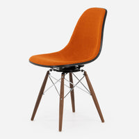 Case Study® Upholstered Dowel Swivel Side Chair