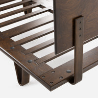 Walnut stain Queen, Walnut stain Standard King, Walnut stain Cali King,