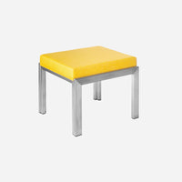 Case Study® Stainless Steel Upholstered End Bench