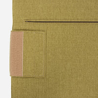 Daybed Convertible Square Ottoman with Foam