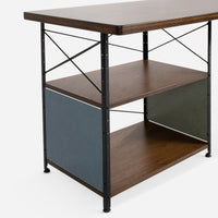 Case Study® Preconfigured Walnut Veneer Desk