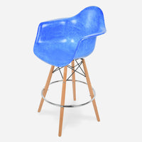 Maple - Black Wire Royal Blue