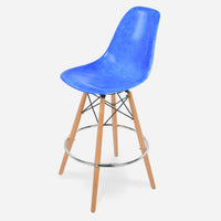 Maple - Black Wire Royal Blue