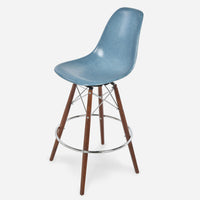 Walnut - Chrome Wire Nantucket