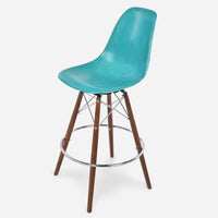 Walnut - Chrome Wire Peacock