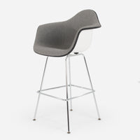 Case Study® Upholstered Armchair H-Base Bar Stool