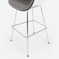 Case Study® Upholstered Armchair H-Base Bar Stool