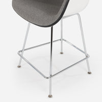 Case Study® Upholstered Armchair H-Base Counter Stool