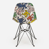 Case Study® Keith Haring Party Eiffel Side Chair