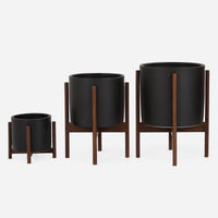 Ceramic Charcoal Wood Stand