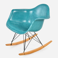 Maple Rocker - Black Wire Peacock