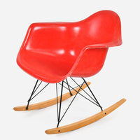 Maple Rocker - Black Wire Red