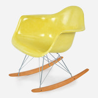 Maple Rocker - Zinc Wire Meyer Lemon
