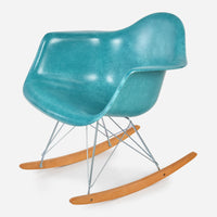 Maple Rocker - Zinc Wire Peacock