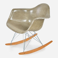 Maple Rocker - Zinc Wire Pebble