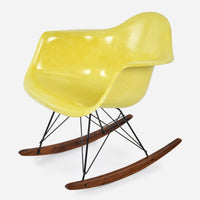 Walnut Rocker - Black Wire Meyer Lemon