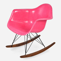 Walnut Rocker - Black Wire PSA Magenta