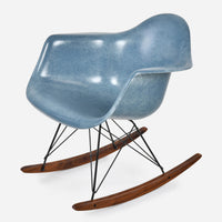 Walnut Rocker - Black Wire Nantucket