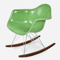 Walnut Rocker - Zinc Wire Apple