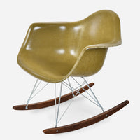 Walnut Rocker - Zinc Wire Olive