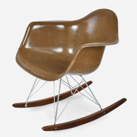 Walnut Rocker - Zinc Wire Pumpernickel