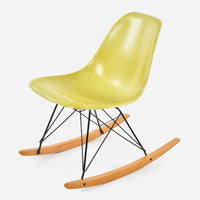 Maple Rocker - Black Wire Meyer Lemon