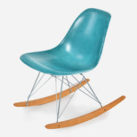 Maple Rocker - Zinc Wire Peacock