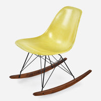 Walnut Rocker - Black Wire Meyer Lemon