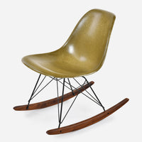 Walnut Rocker - Black Wire Olive