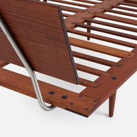 Case Study® Solid Wood Fastback Bed and Lief® Mattress Bundle